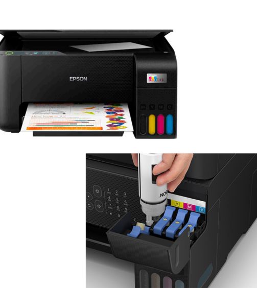 Multifuncional de tinta Epson L3210 Imprime Escanea Copia USB